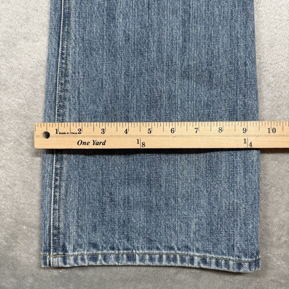 Lauren Jeans Co Womens 12 Blue Cotton Denim Bootcut Light Wash Casual Pockets - Picture 9 of 11